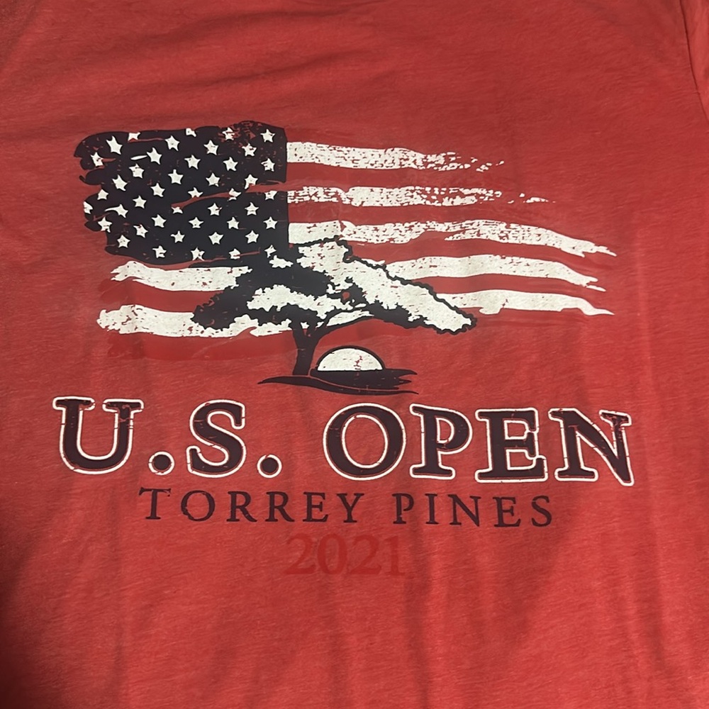 Torrey Pines, U.S Open 2021 Red Instant Classic Tee. NWT still. - Picture 5 of 5